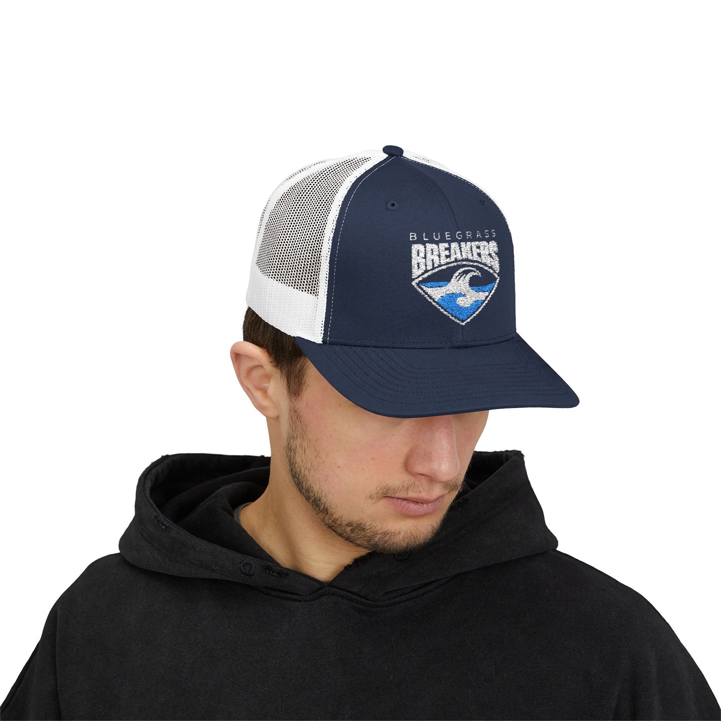 Trucker Cap — Bluegrass Breakers Wave Logo Snapback