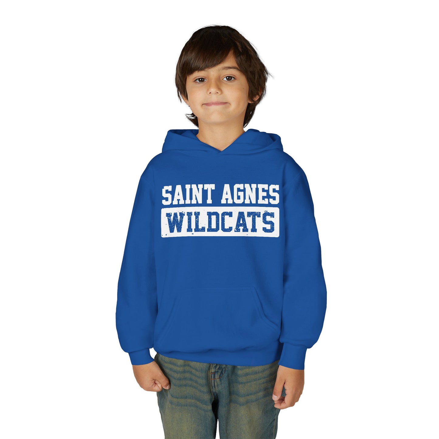 Youth Hoodie — Saint Agnes Wildcats School Spirit Pullover