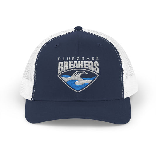Trucker Cap — Bluegrass Breakers Wave Logo Snapback