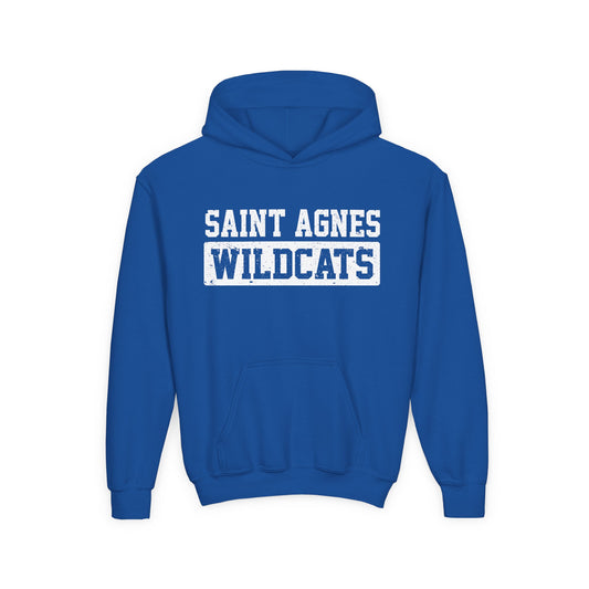 Youth Hoodie — Saint Agnes Wildcats School Spirit Pullover