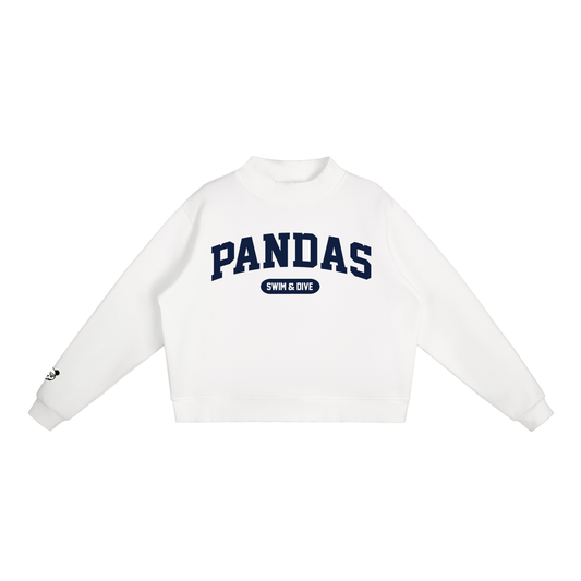 notredameacademy,NDA,Pandas,NDAPandas,mockneck,sweatshirt,mocknecksweatshirt,teamspirit,swimanddive